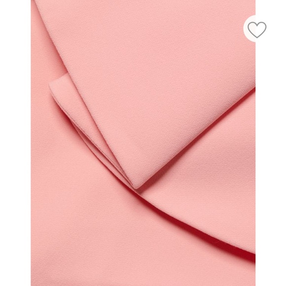 SAFIYAA Eve Stretch Crepe Draped Sleeve Column Dress 10 - Picture 6 of 16